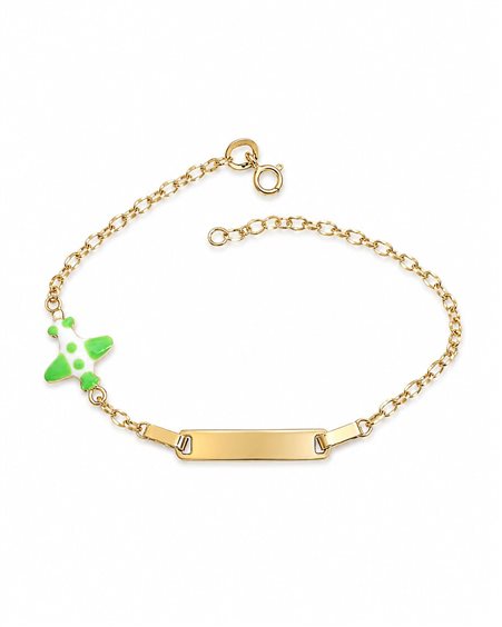 Bracelet Idee Preziose dal 1987 Child in Yellow Gold IP.BK18G/132 - IP.BK18G/132